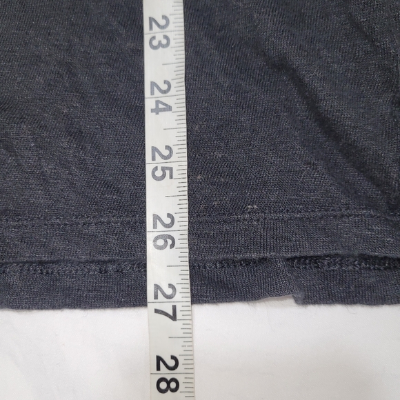 J. Jill Size Large Black Wash Women's Short Sleeve Top - Picture 6 of 6